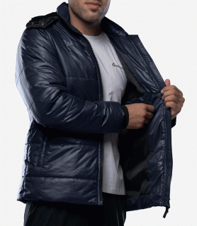 blue puffer jacket mens