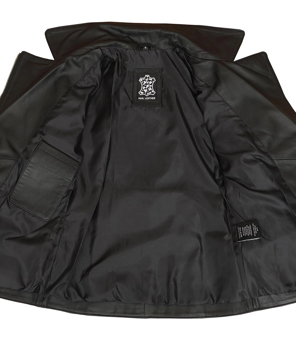 leather jacket for women
