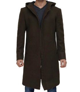 Mens Long Wool Coat