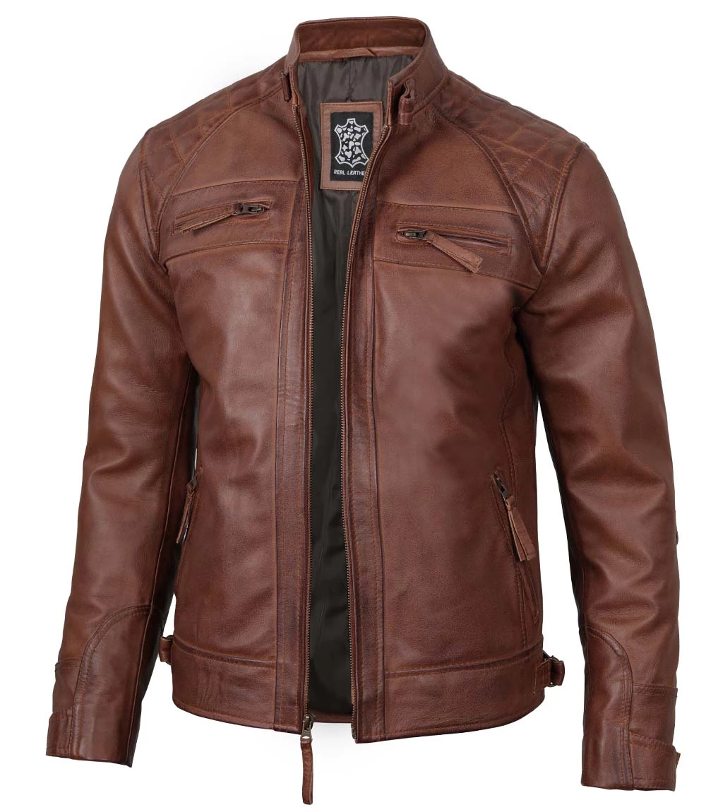 johnson dark brown jacket