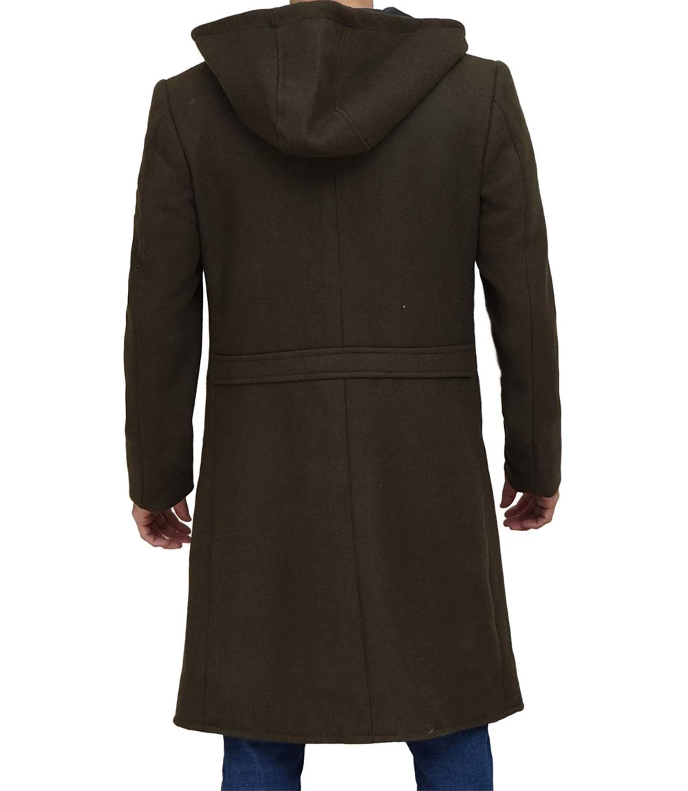 Mens Long Wool Coat