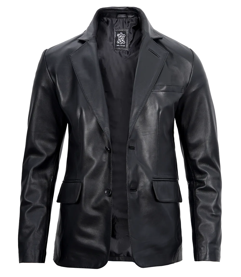 Blazer Leather Jacket