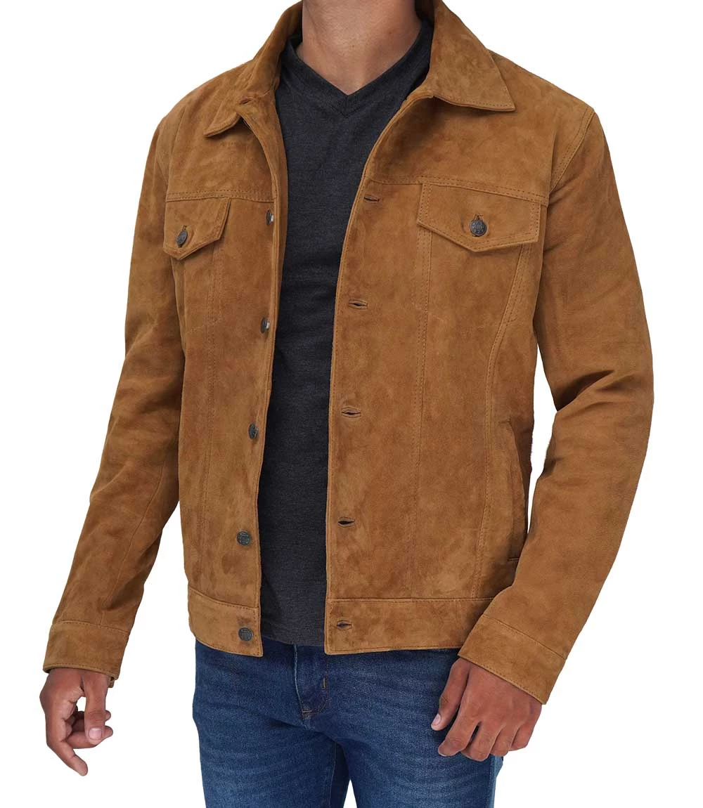Tan Suede Jacket