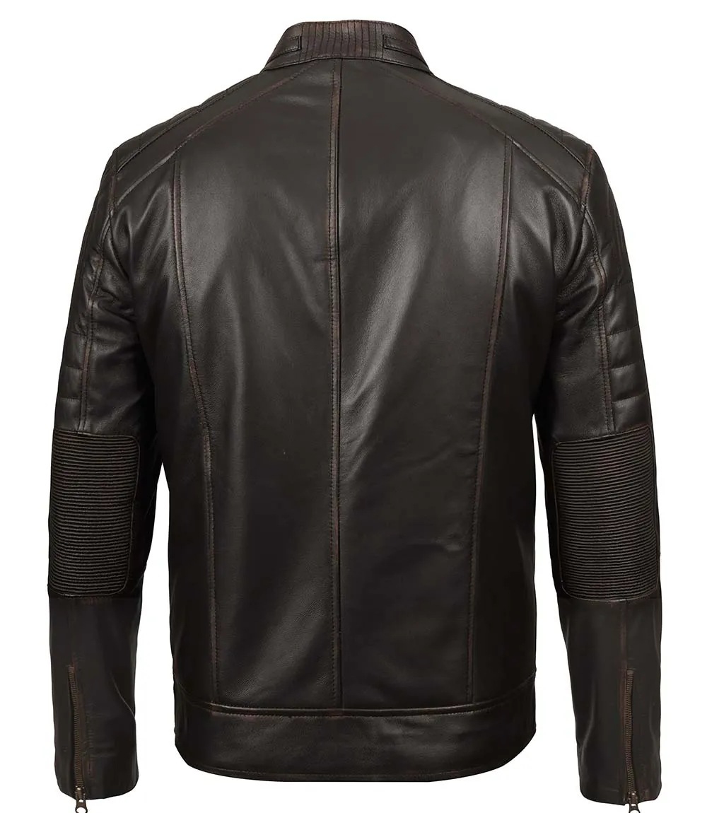 mens leather jacket